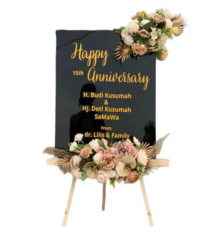 Papan Bunga Akrilik Ligung